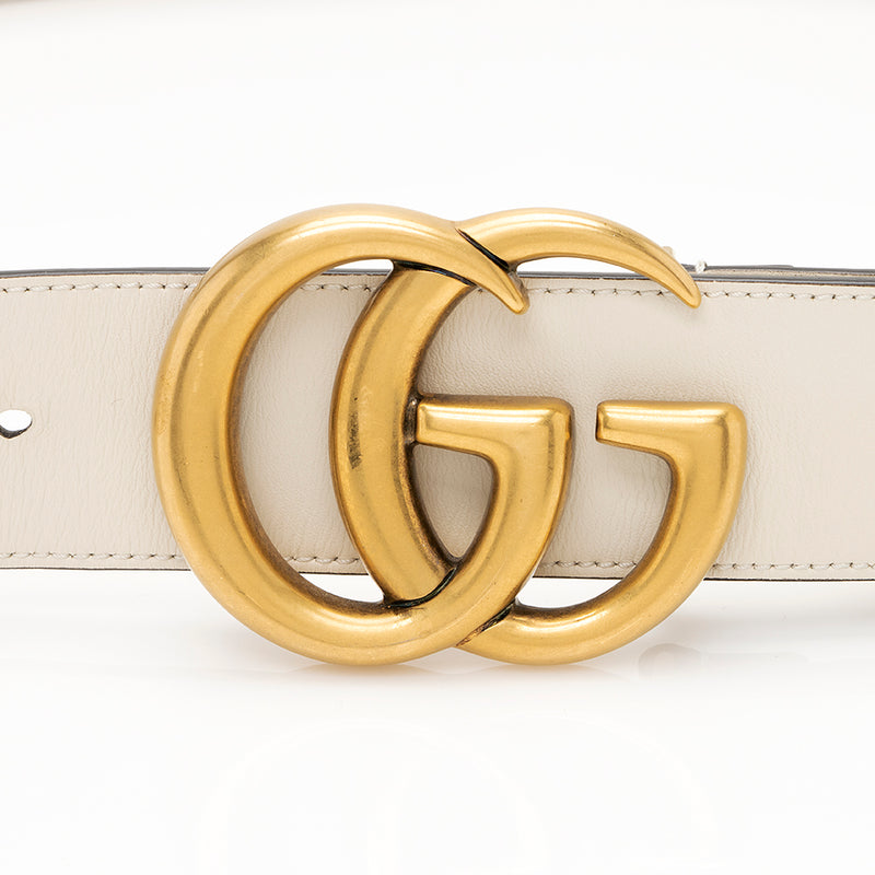 Gucci Leather GG Marmont Belt - Size 38 / 95 (SHF-20726)