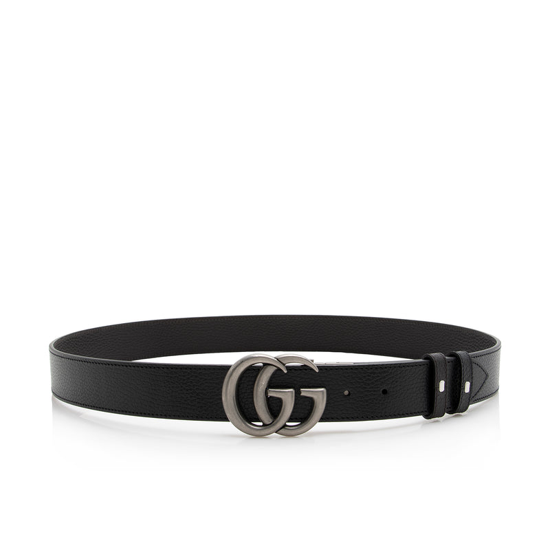 Gucci Leather GG Marmont Reversible Belt - Size 44 / 110 (SHF-22214)