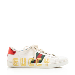 Gucci Leather Guccy Ace Sneakers - Size 10 / 40 (SHF-18058)