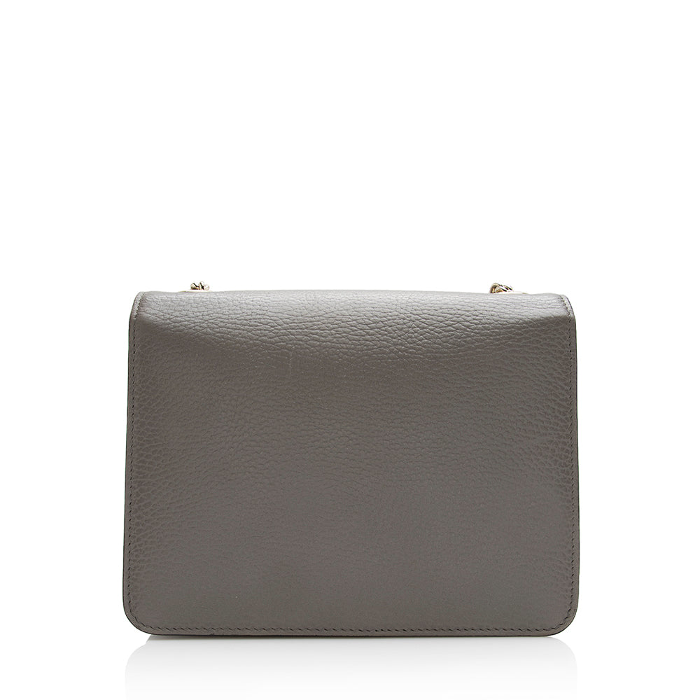Gucci Leather Interlocking G Small Shoulder Bag (SHF-22527)