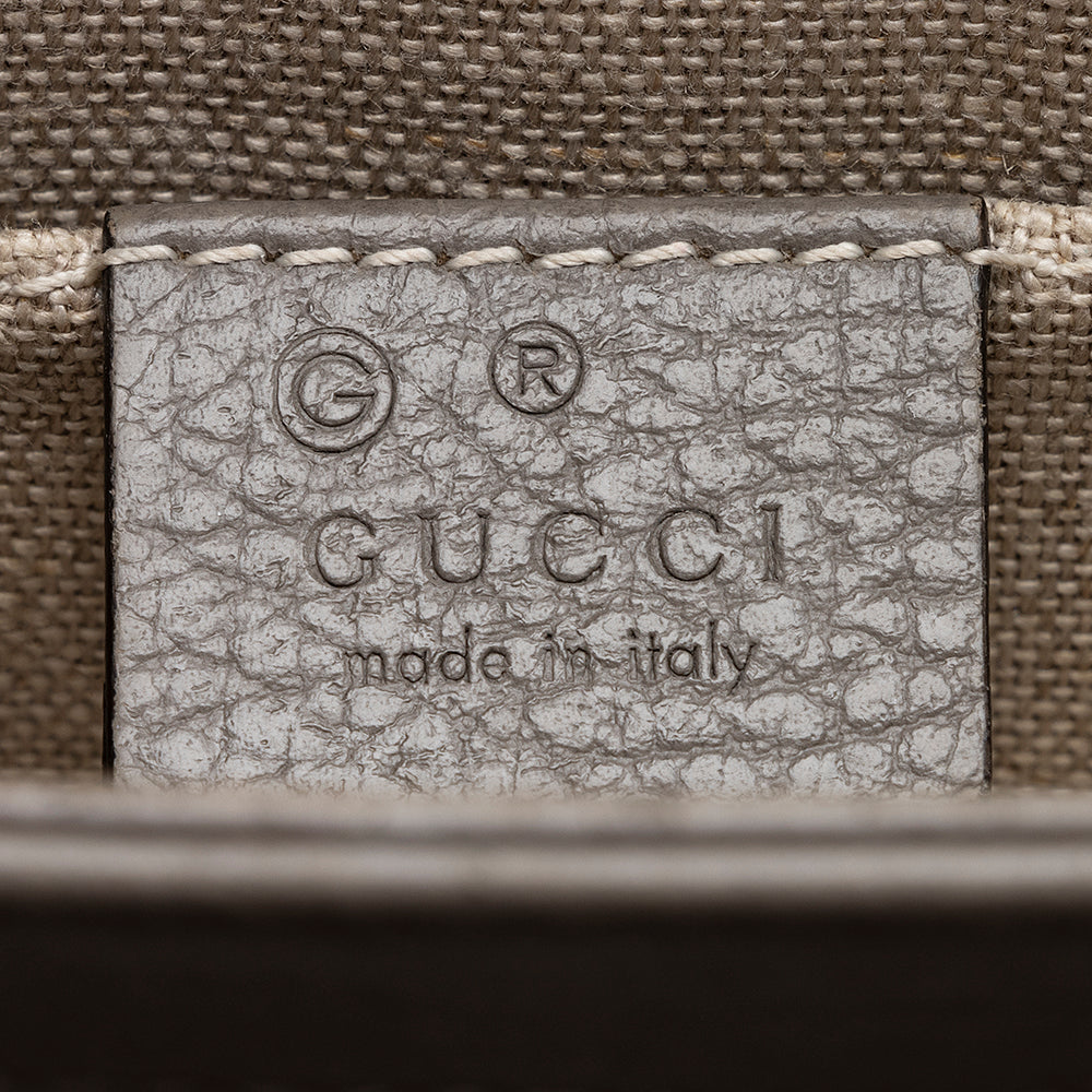 Gucci Leather Interlocking G Small Shoulder Bag (SHF-22527)