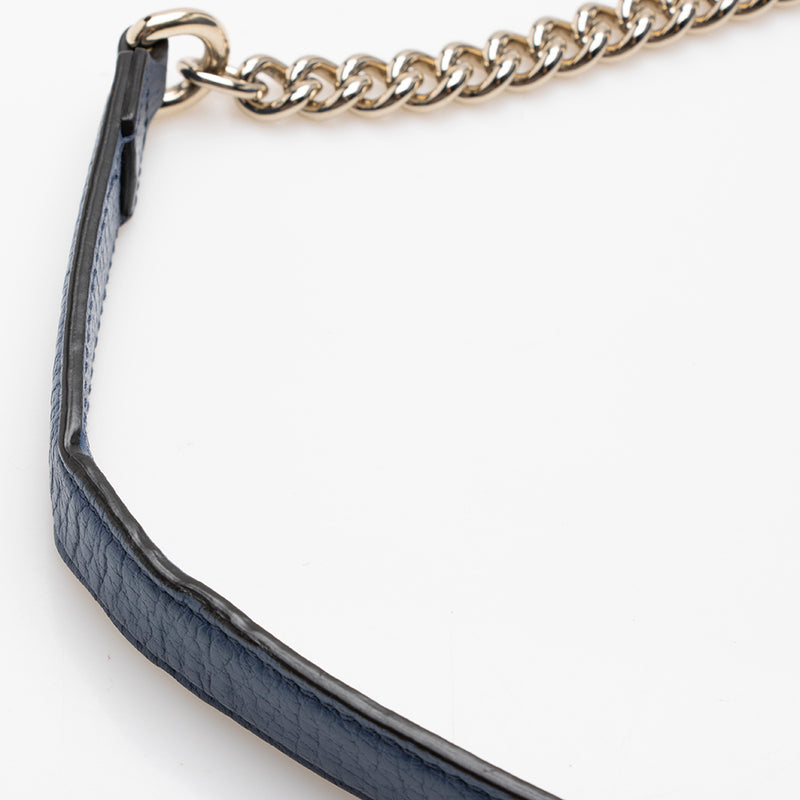 Gucci Leather Interlocking G Top Handle Shoulder Bag (SHF-15871)