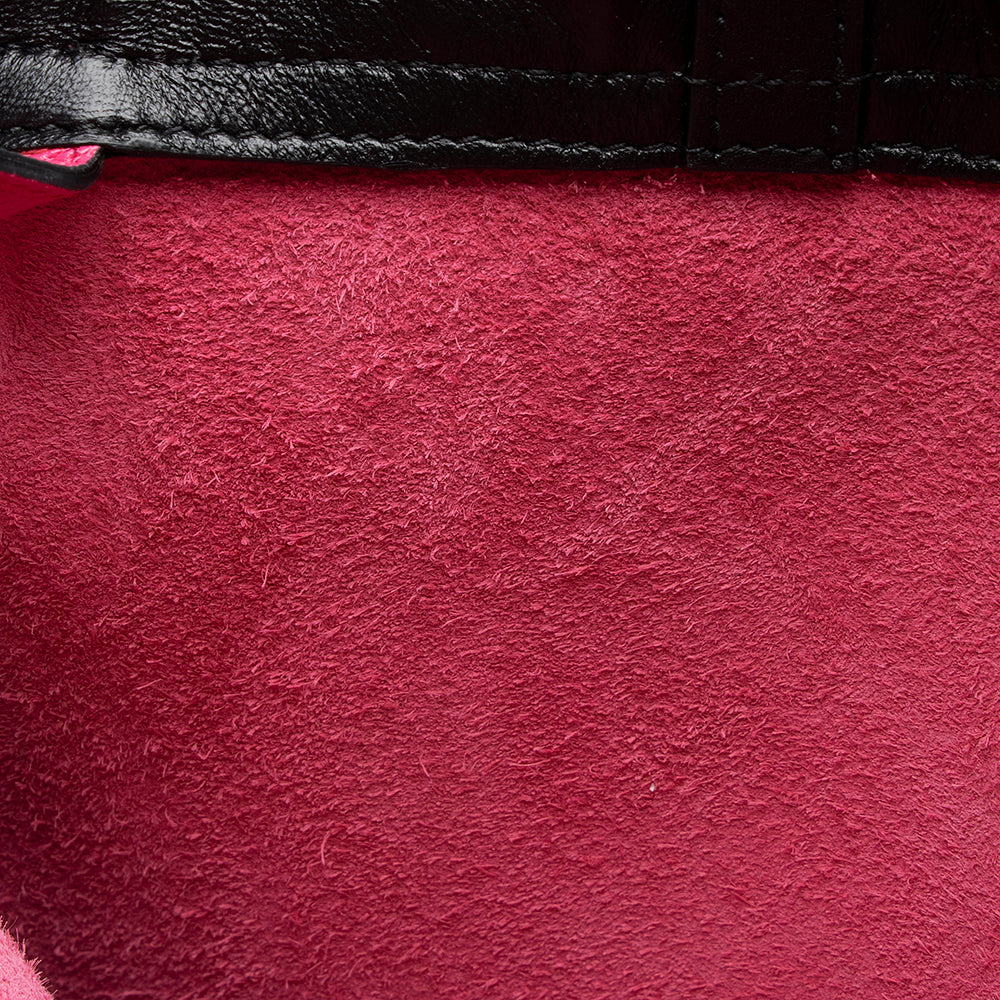 Gucci Leather Logo Drawstring Backpack (SHF-21880)