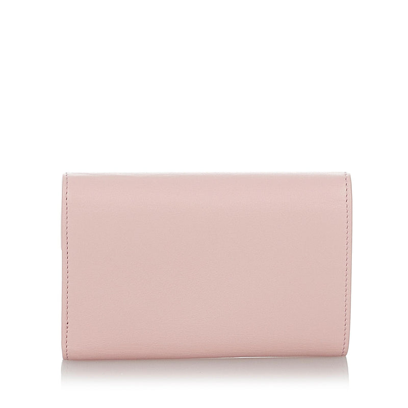 Gucci Leather Long Wallet (SHG-36175)