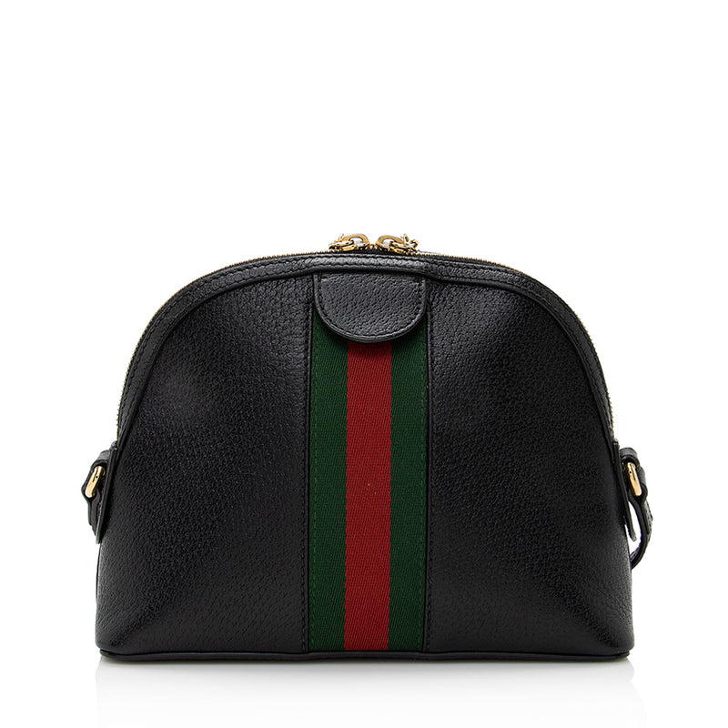 Gucci Leather Ophidia Dome Small Shoulder Bag (SHF-22912)