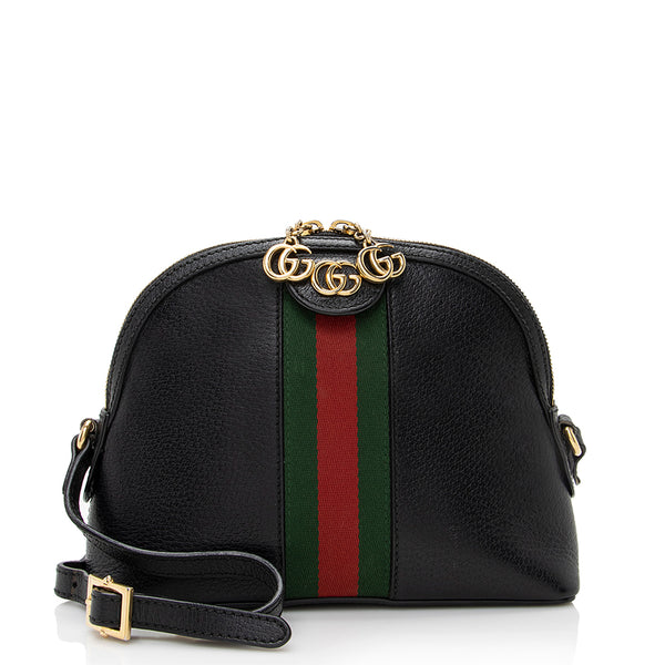 Gucci Leather Ophidia Dome Small Shoulder Bag (SHF-22912)