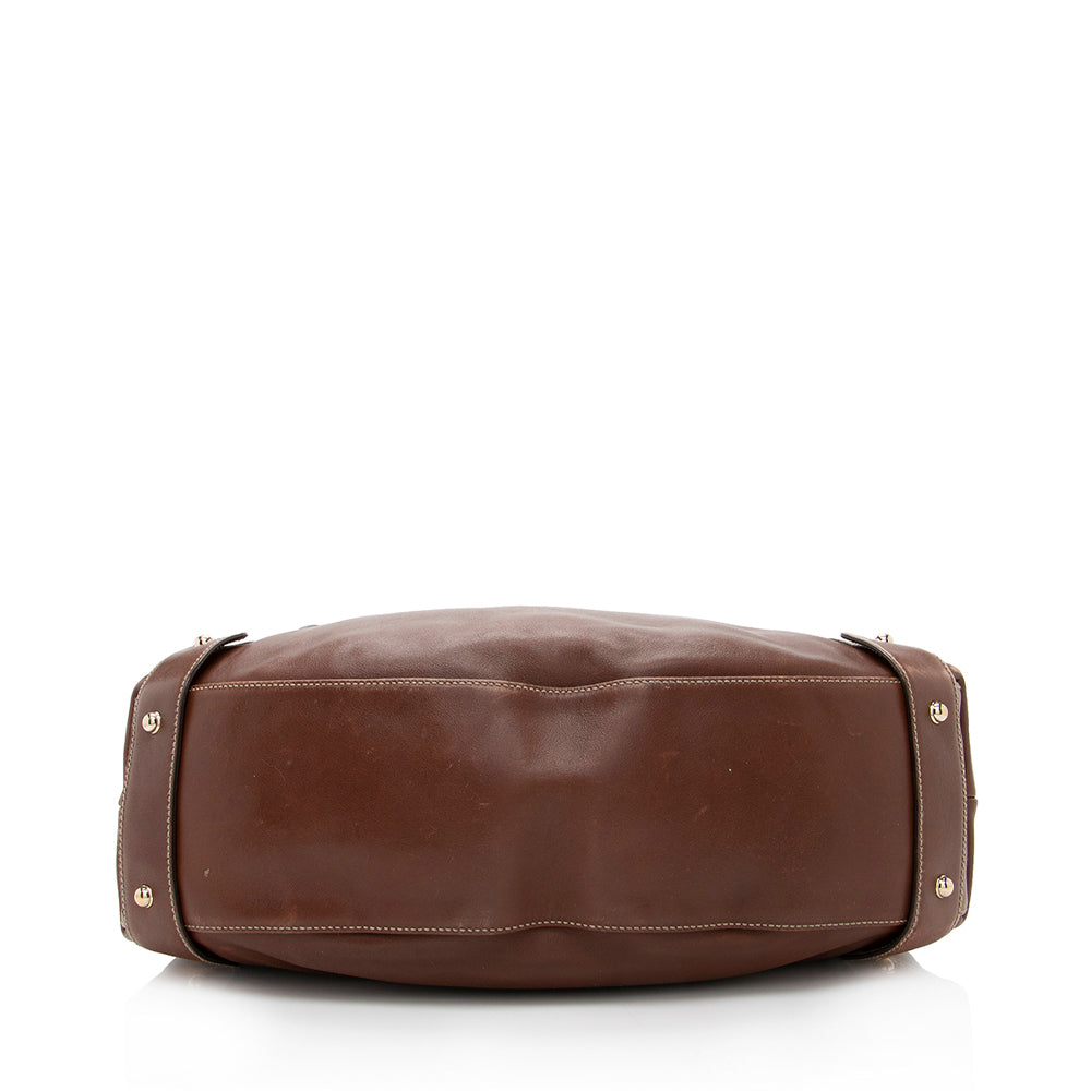 Gucci Leather Pelham Medium Shoulder Bag (SHF-17582)