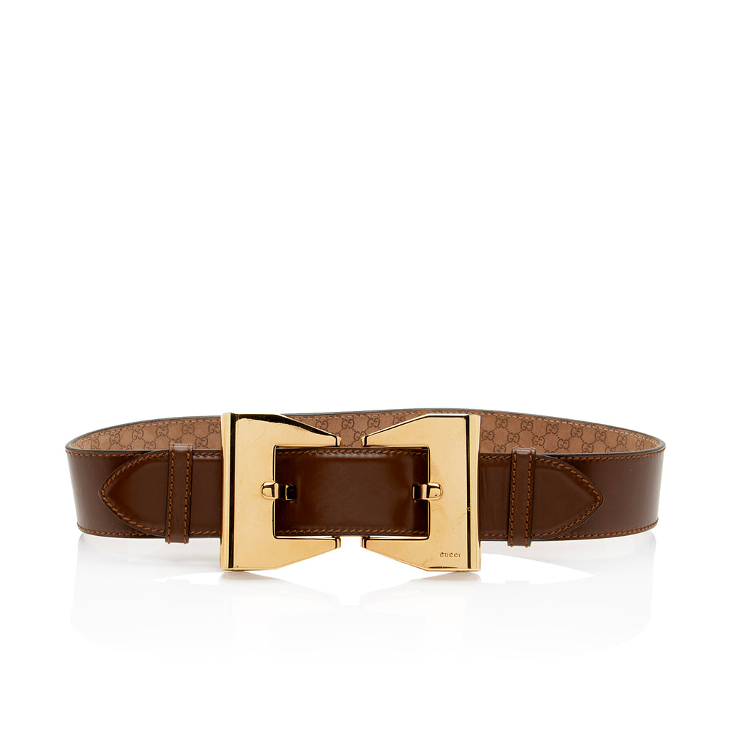 Gucci Leather Queen Belt - Size 30 / 75 (SHF-qLYPhJ) – LuxeDH