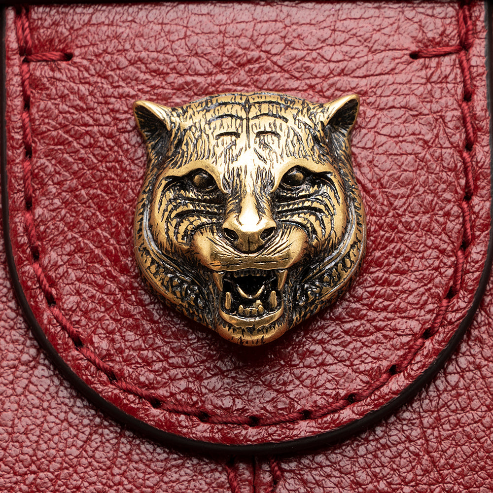 Gucci Leather Rebelle Small Shoulder Bag (SHF-20074)