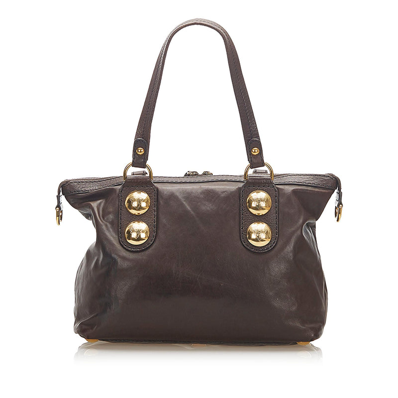 Gucci Leather Shoulder Bag (SHG-36161)