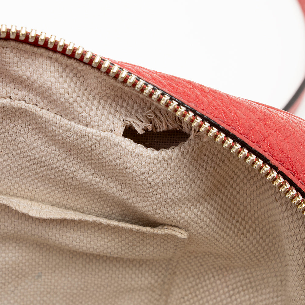 Gucci Leather Soho Disco Bag (SHF-21956)