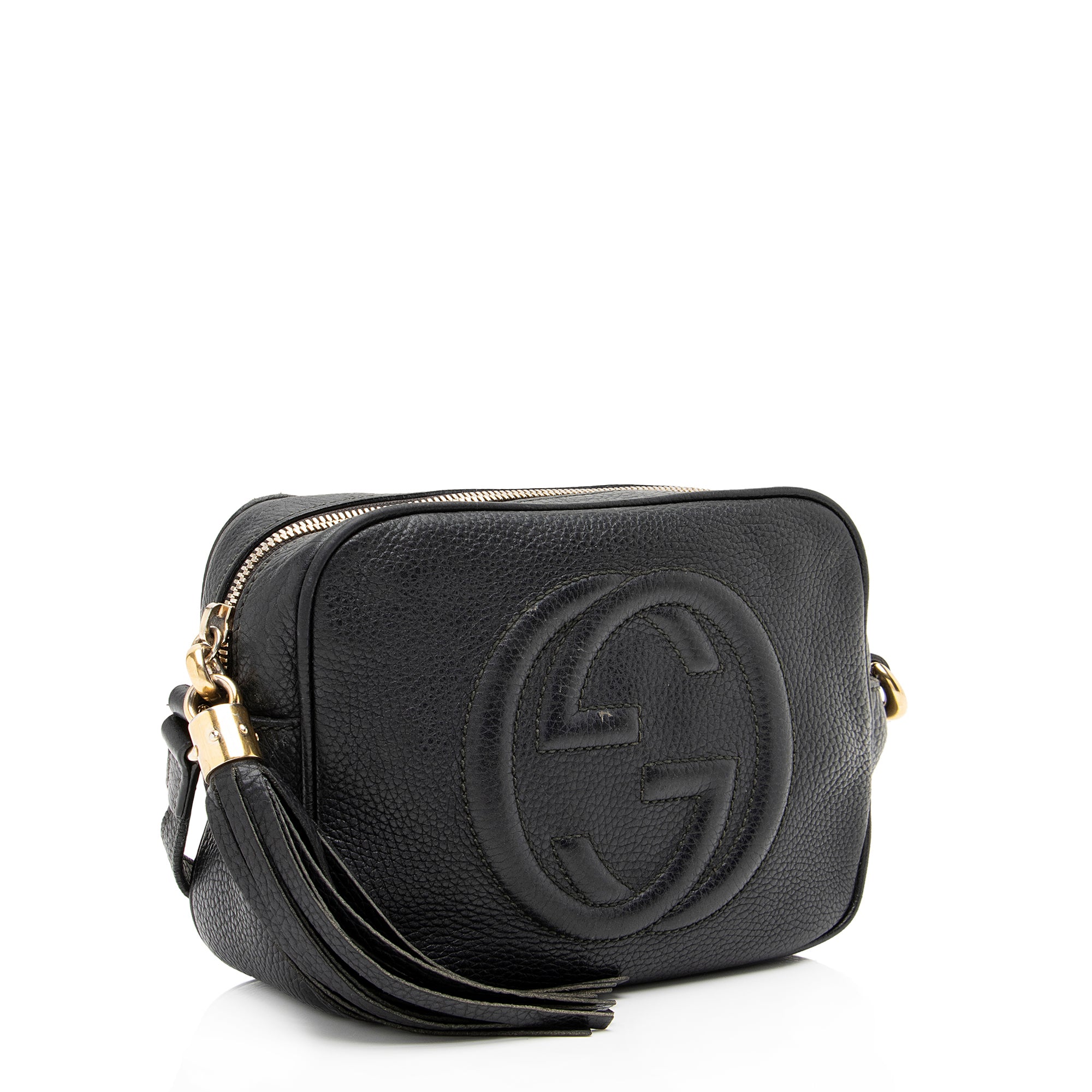 Gucci Leather Soho Disco Bag (SHF-23571)
