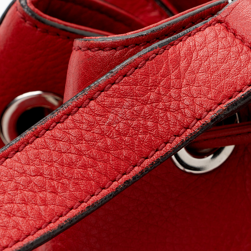 Gucci Leather Soho Drawstring Backpack (SHF-19672)