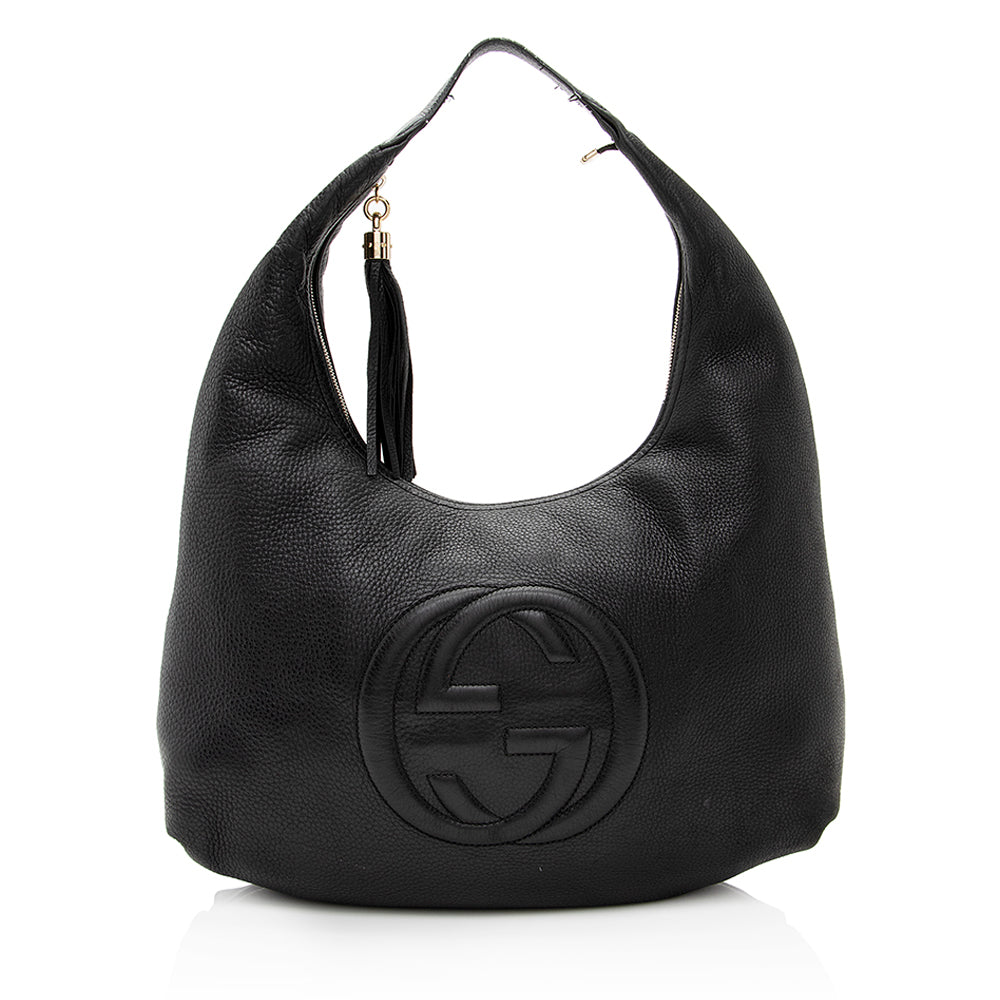 Gucci Leather Soho Large Hobo (SHF-21688)