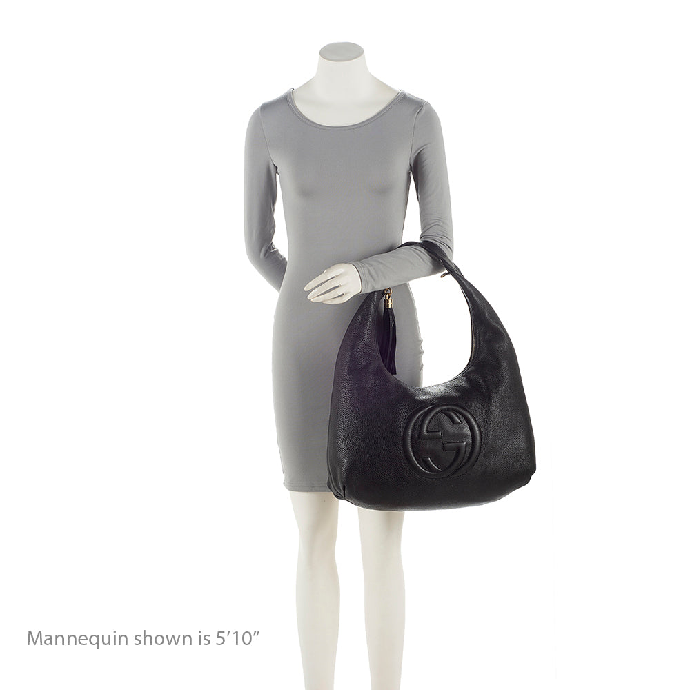 Gucci Leather Soho Large Hobo (SHF-21688)