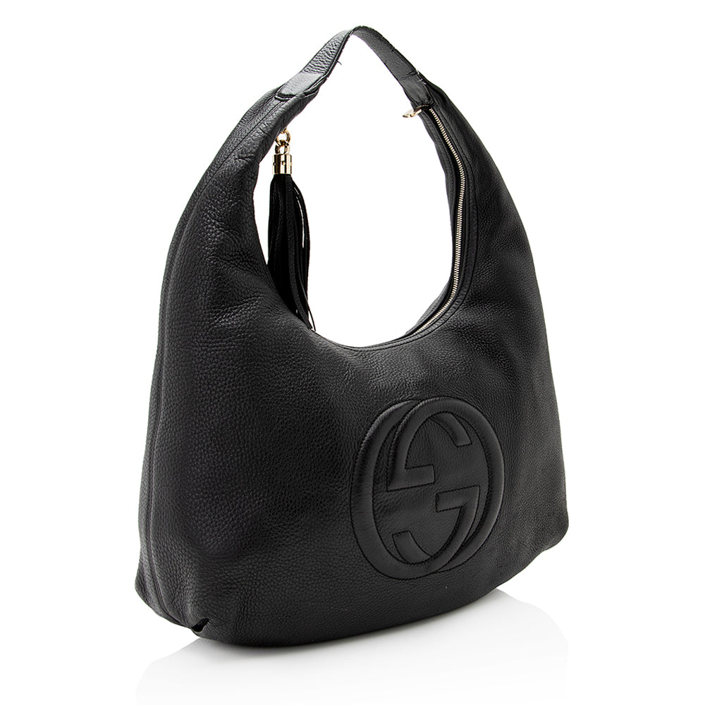 Gucci Leather Soho Large Hobo (SHF-21688)