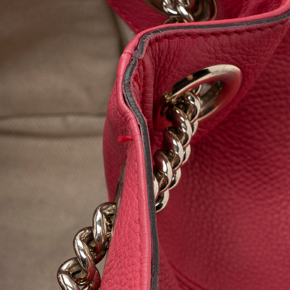 Gucci Leather Soho Medium Shoulder Bag (SHF-17597)