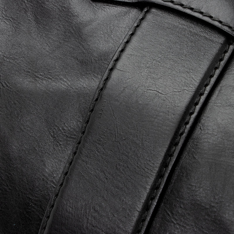 Gucci Leather Stirrup Tote (SHF-20803)