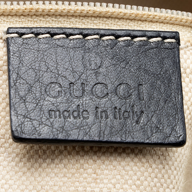 Gucci Leather Sukey Satchel (SHF-18396)