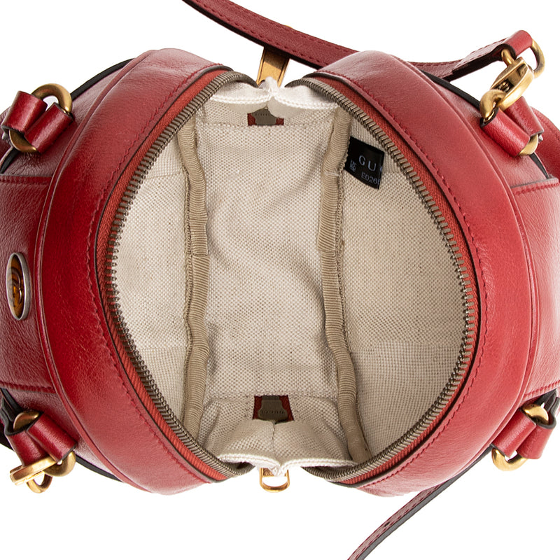 Gucci Leather Tifosa Shoulder Bag (SHF-20616)