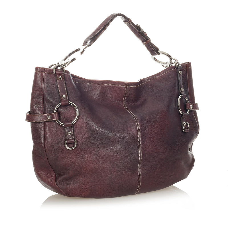 Gucci Leather Tote Bag (SHG-23752)