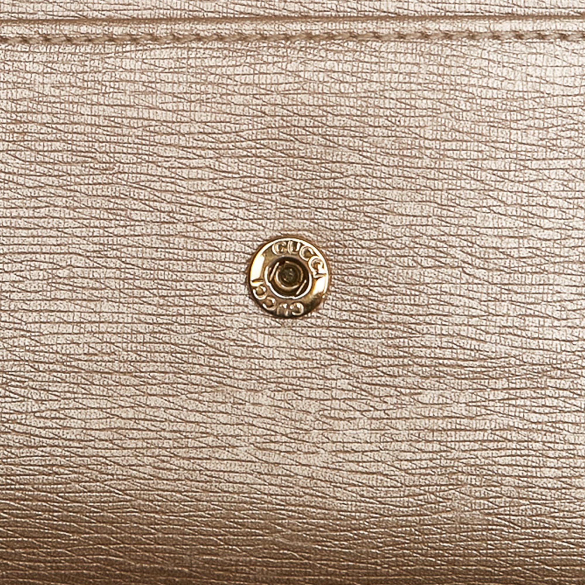 Gucci Lovely Leather Long Wallet (SHG-32706)