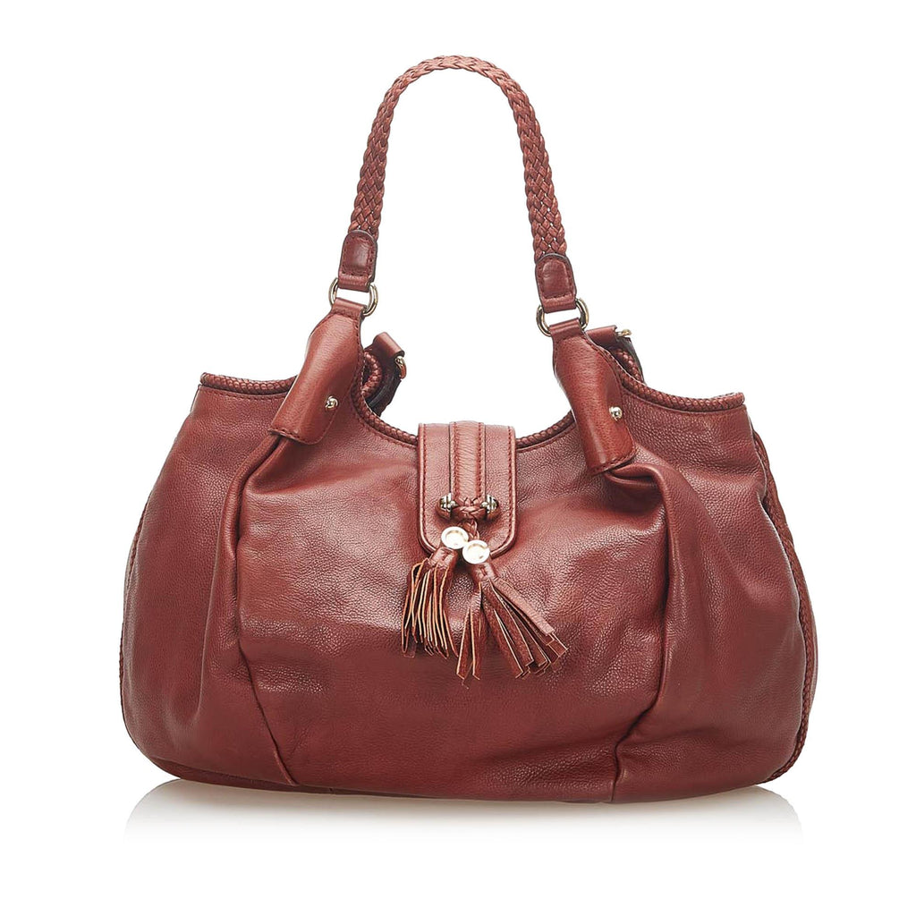 Gucci Marrakech Leather Hobo Bag (SHG-31705) – LuxeDH
