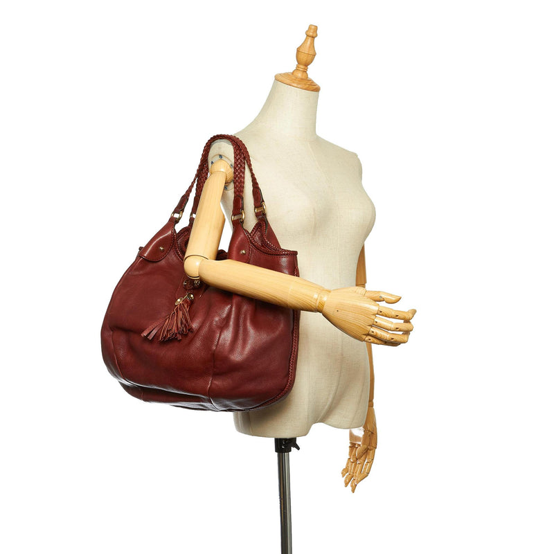 Gucci Marrakech Leather Hobo Bag (SHG-31705)
