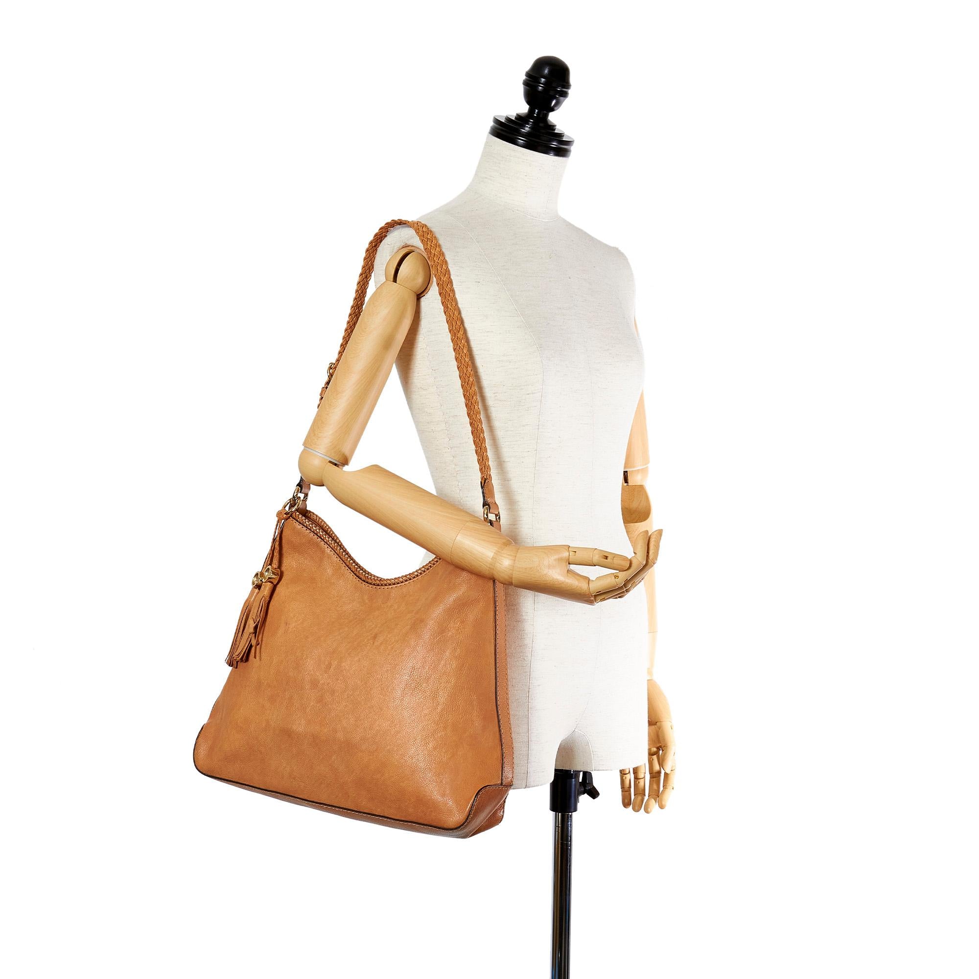 Gucci Marrakech Leather Shoulder Bag (SHG-22946)