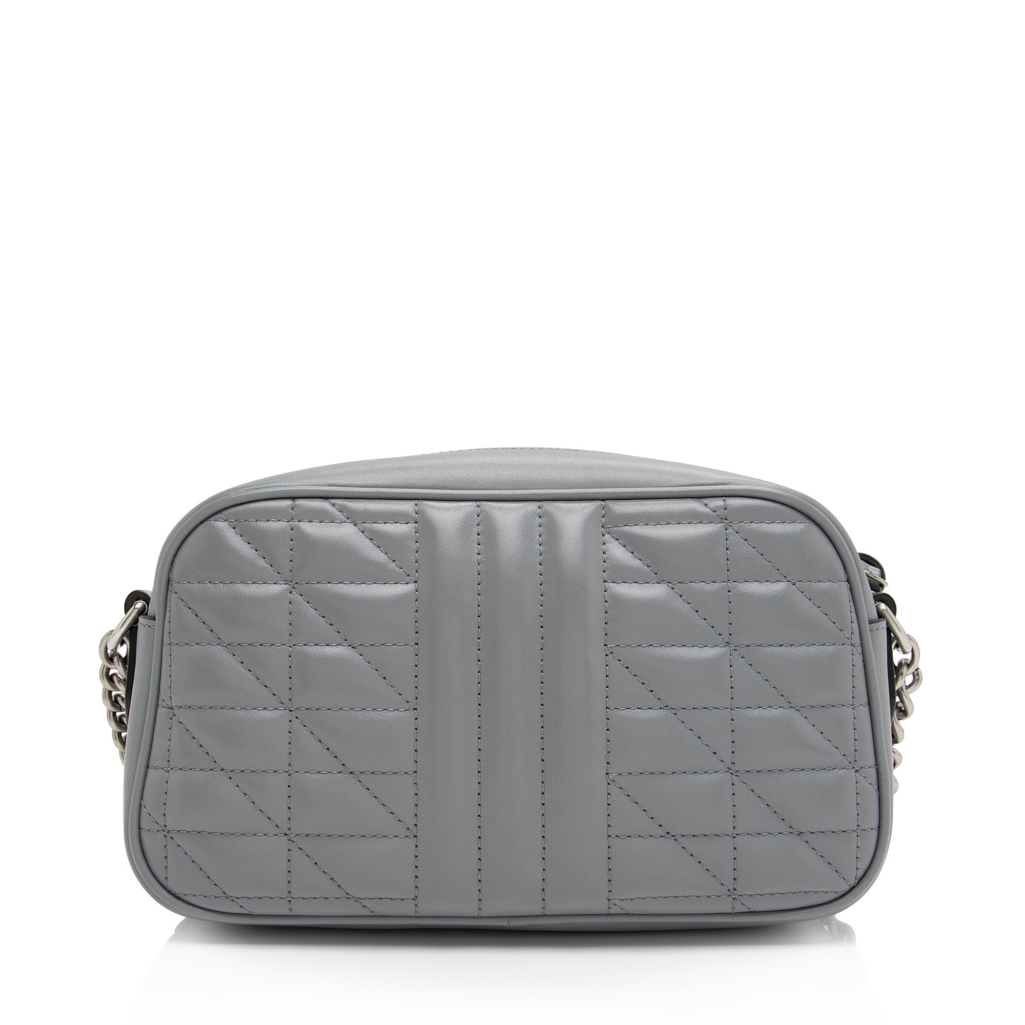 Gucci Matelasse Leather Aria GG Marmont Small Shoulder Bag (SHF-ftU2zH)