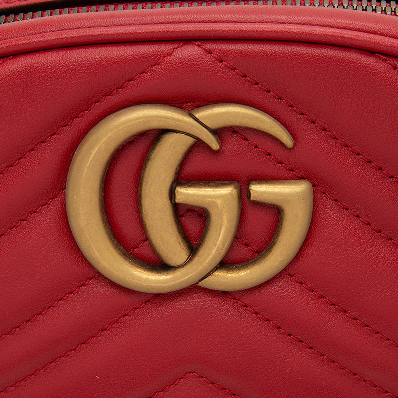 Gucci Matelasse Leather GG Marmont Belt Bag - Size 30 / 75 (SHF-13067)