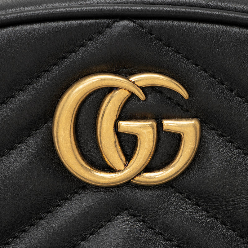 Gucci Matelasse Leather GG Marmont Belt Bag - Size 34 / 85 (SHF-23400)