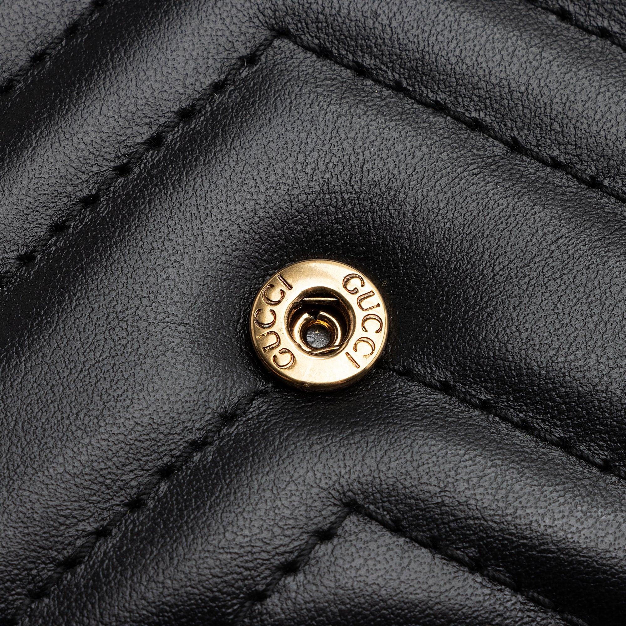 Gucci Matelasse Leather GG Marmont Continental Wallet (SHF-22692)