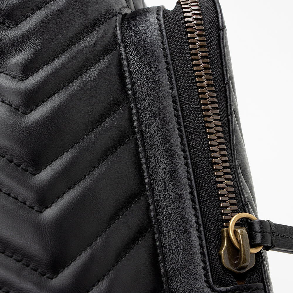 Gucci Matelasse Leather GG Marmont Day Backpack (SHF-19679)