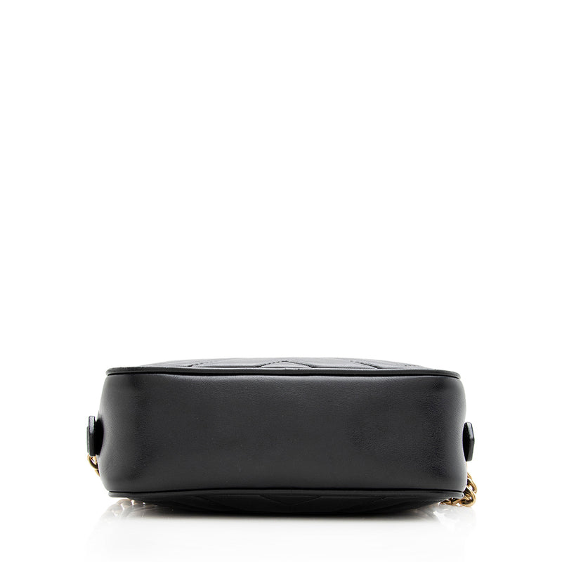 Gucci Matelasse Leather GG Marmont Mini Bag (SHF-19626)