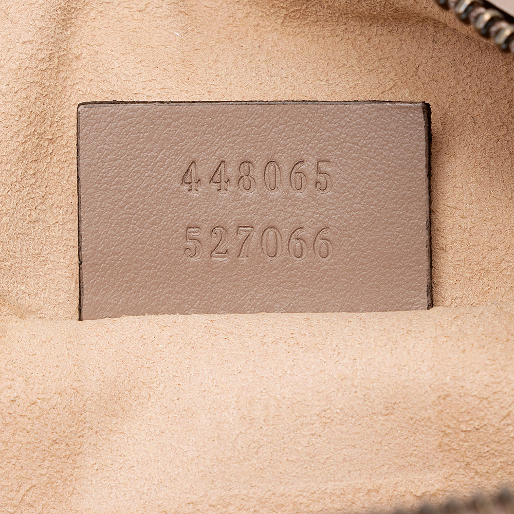 Gucci Matelasse Leather GG Marmont Mini Bag (SHF-22037)