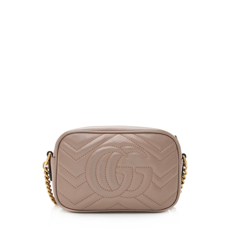 Gucci Matelasse Leather GG Marmont Mini Bag (SHF-22838) – LuxeDH