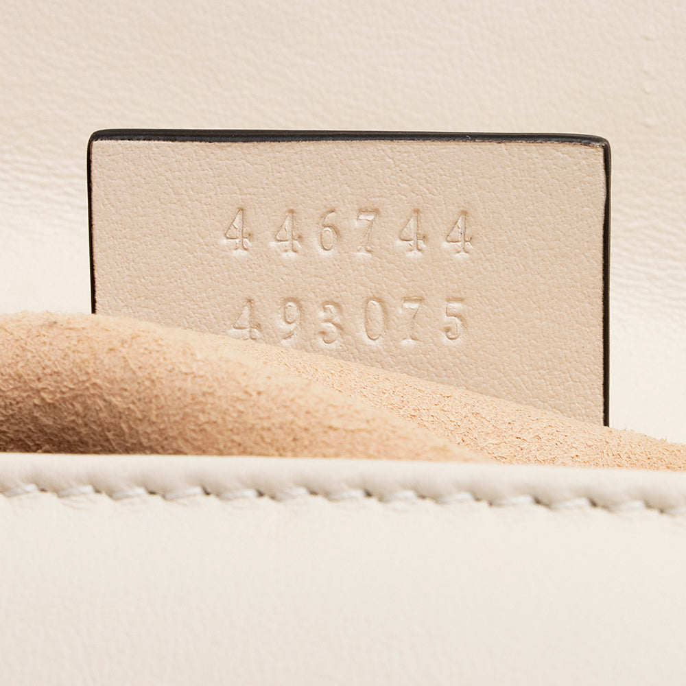 Gucci Matelasse Leather GG Marmont Mini Shoulder Bag (SHF-20163)