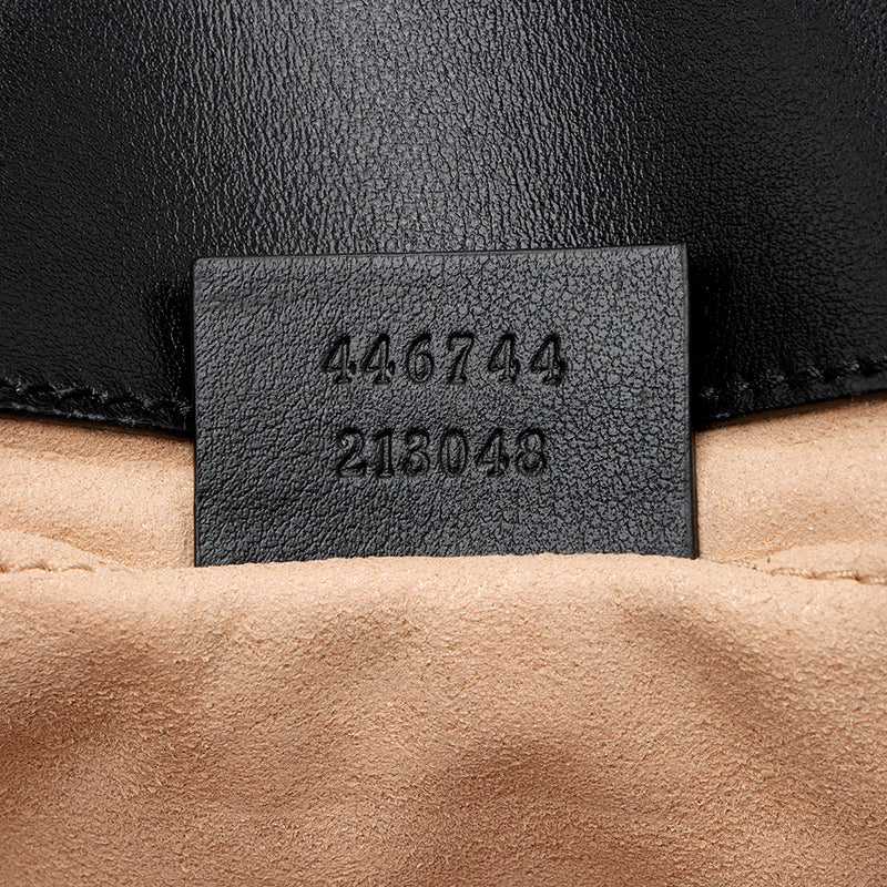Gucci Matelasse Leather GG Marmont Mini Shoulder Bag (SHF-22106)