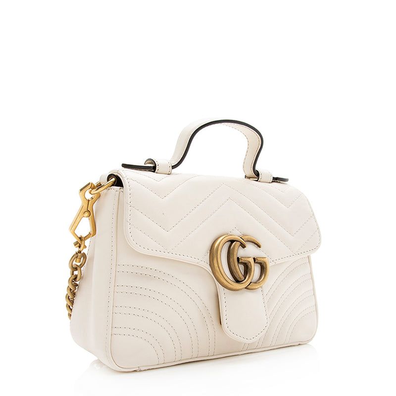 Gucci Matelasse Leather GG Marmont Small Bag (SHF-3fREDC) – LuxeDH
