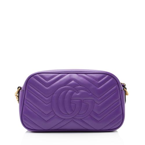 Gucci Matelasse Leather GG Marmont Small Shoulder Bag (SHF-cwCJHo)