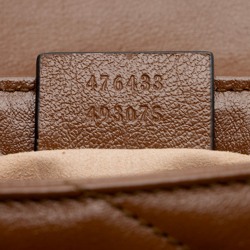 Gucci Matelasse Leather GG Marmont Super Mini Bag (SHF-E9ZcFF) – LuxeDH