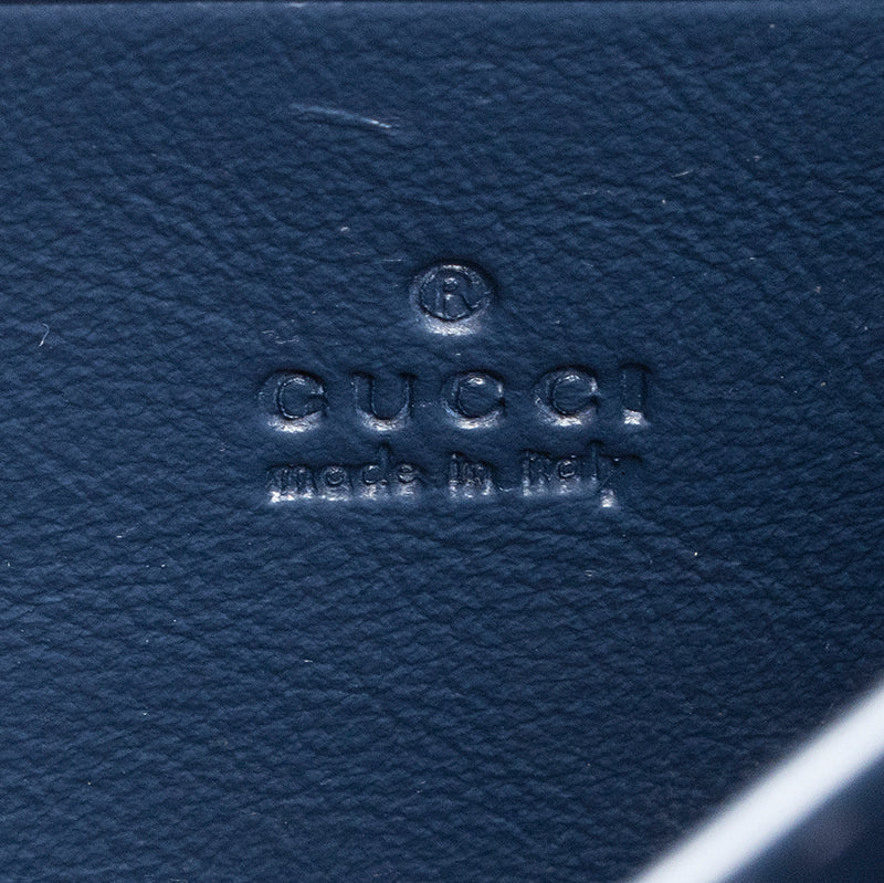 Gucci Matelasse Leather Torchon GG Marmont Mini Chain Bag (SHF-20671)