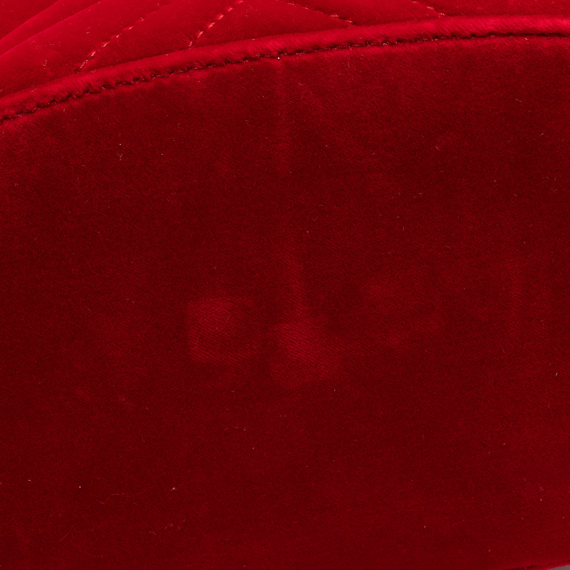 Gucci Matelasse Velvet GG Marmont Bucket Bag (SHF-22829)