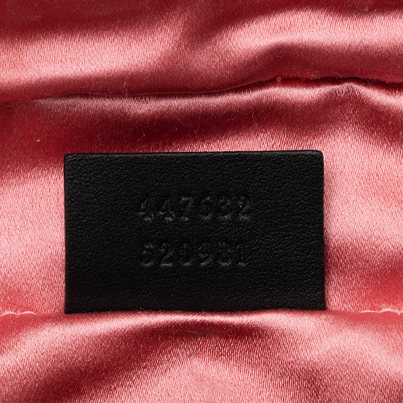 Gucci Matelasse Velvet GG Marmont Small Shoulder Bag (SHF-zFaOw0)