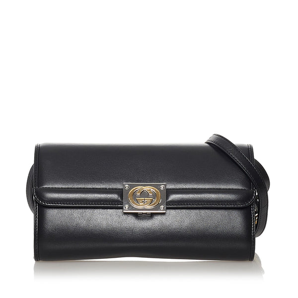 Gucci Matisse Interlocking G Leather Shoulder Bag (SHG-31314)