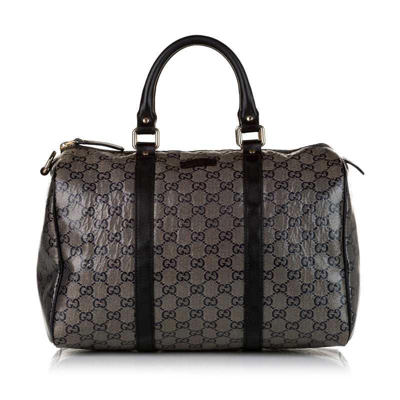 Gucci Medium GG Crystal Joy Boston Bag (SHG-34831) – LuxeDH