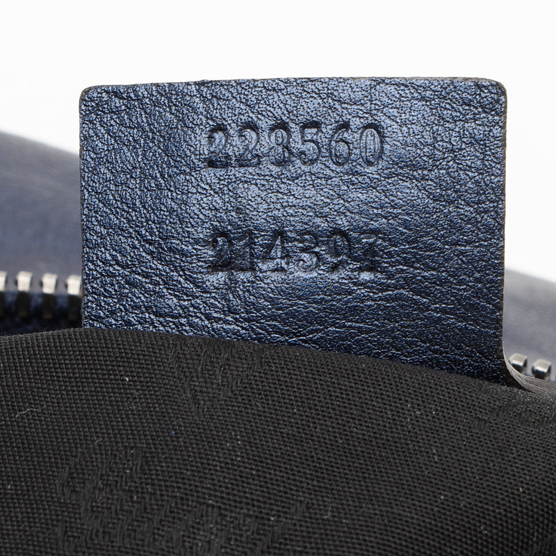 Gucci Metallic Leather Galaxy Medium Chain Hobo (SHF-22828)