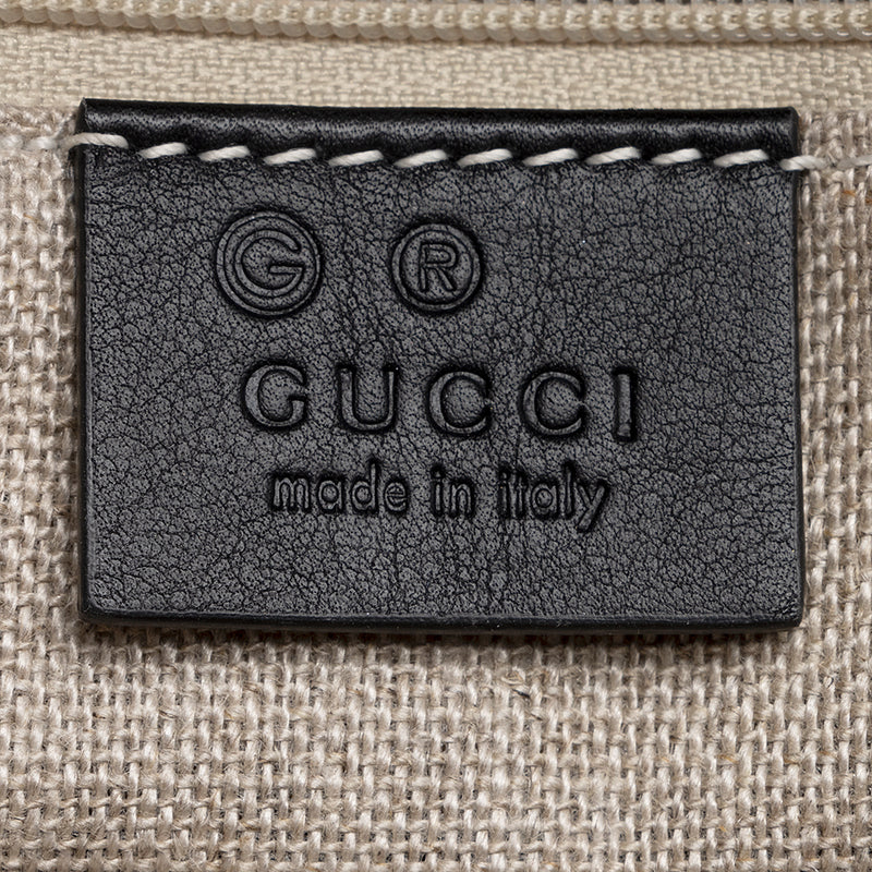 Gucci Microguccissima Leather Dome Large Satchel (SHF-19602)