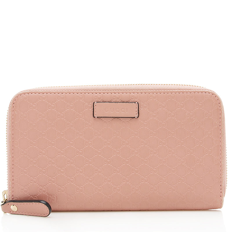 Gucci Leather Wallet Light Pink